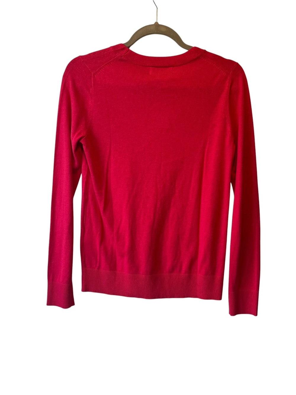 Banana Republic pullover NWT Forever Sweater XS Fuchsia pink Crew neck Womens - Picture 3 of 7